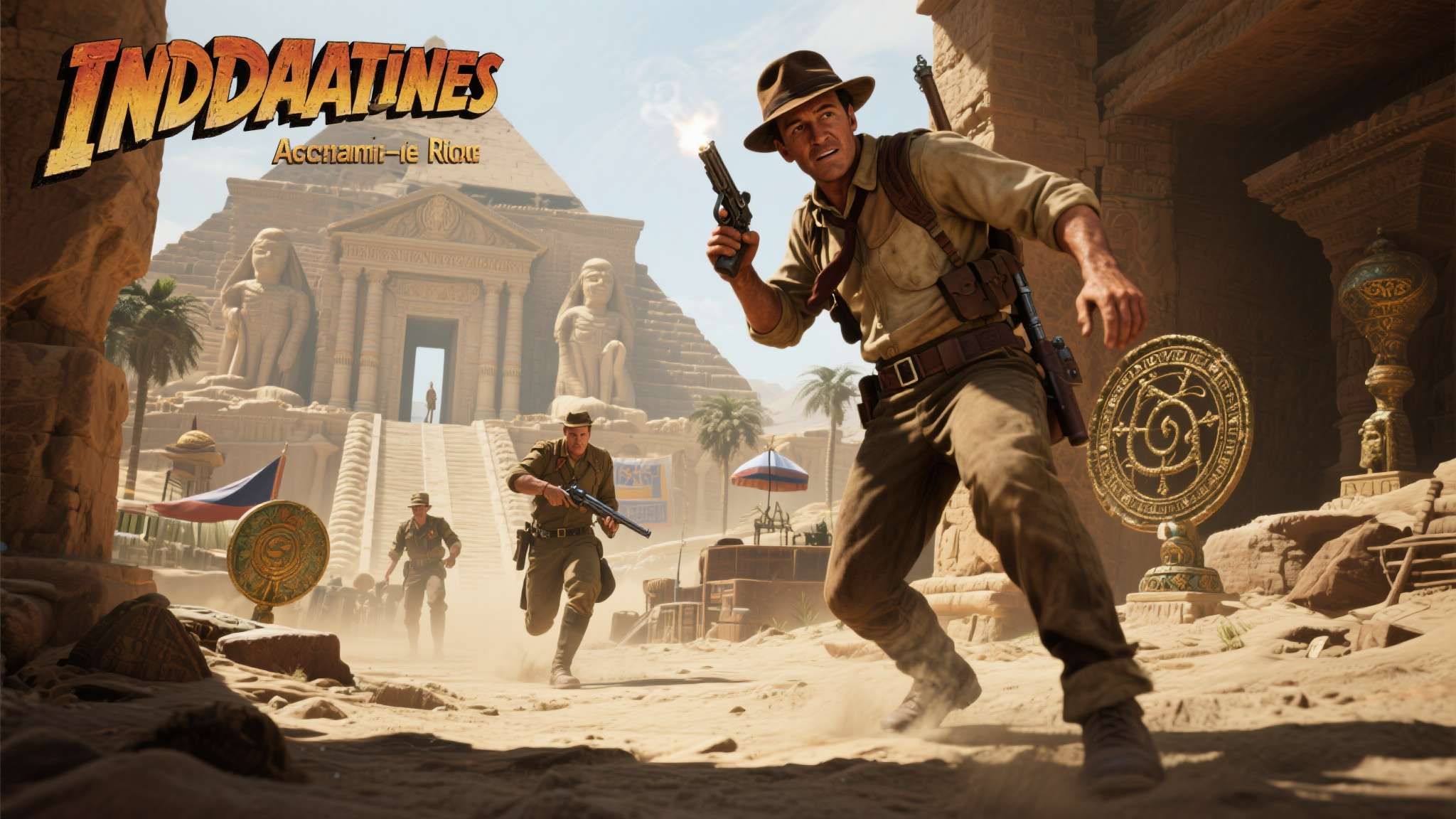 《夺宝奇兵：古老之圈》由MachineGames开发，是一款以经典IP为蓝本打造